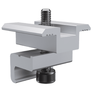 Grampo Intermediário para Solo Fixação por baixo